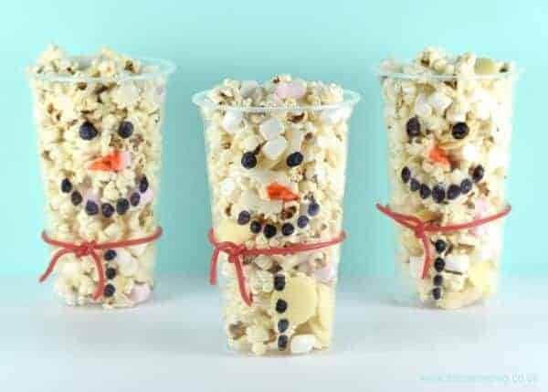 Winter Recipes For Kids
 Snowman Snack Cups Recipe