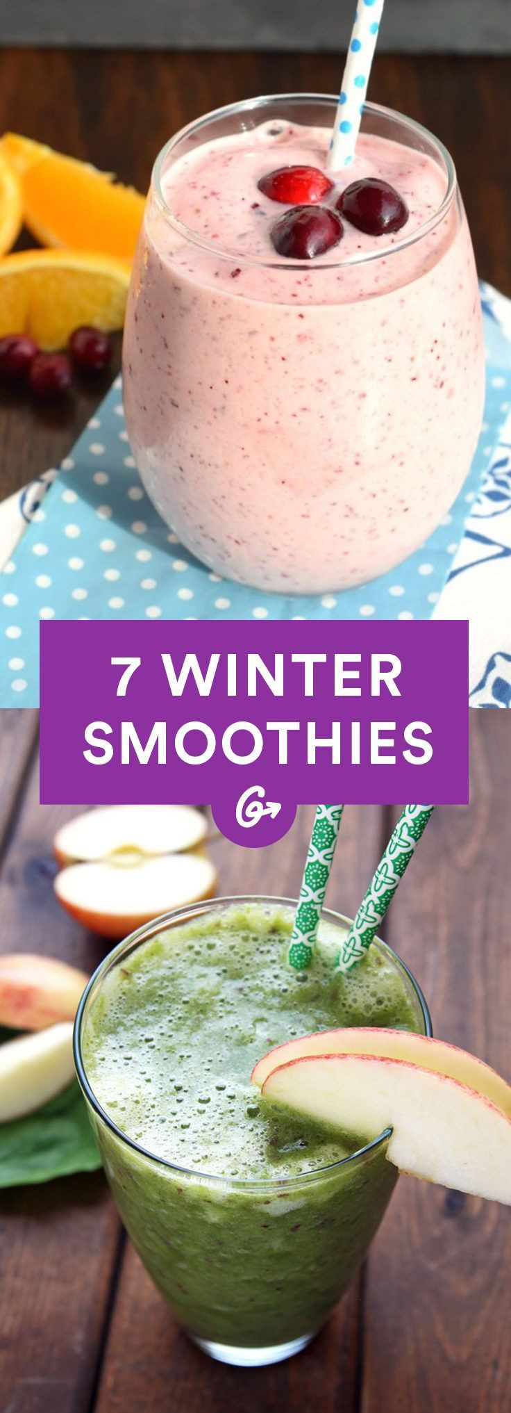 Winter Smoothie Recipes
 7 Decadent Winter Smoothie Recipes