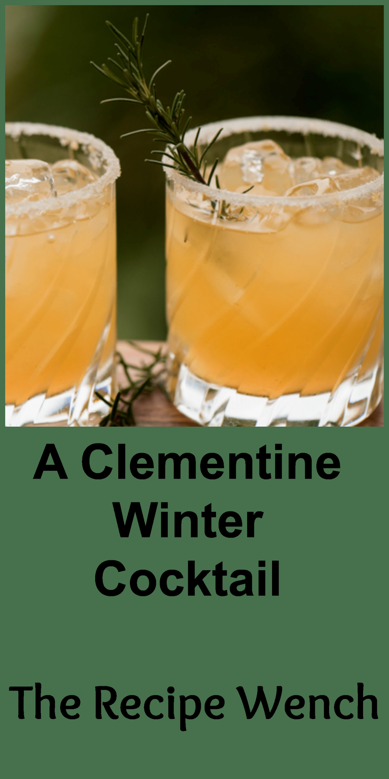 Winter Vodka Drinks
 A Clementine Winter Cocktail