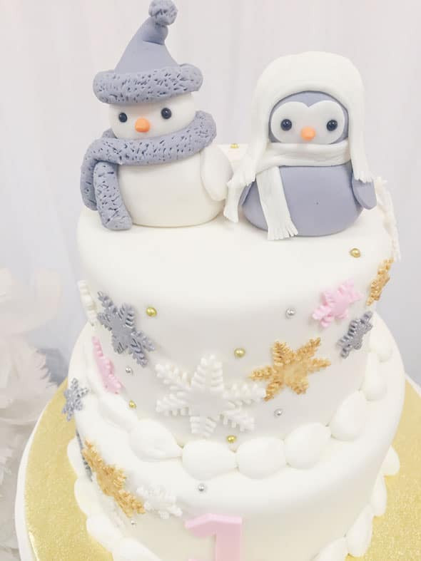 Winter Wonderland Birthday Cake
 Winter e derland Birthday Celebration Pretty My Party