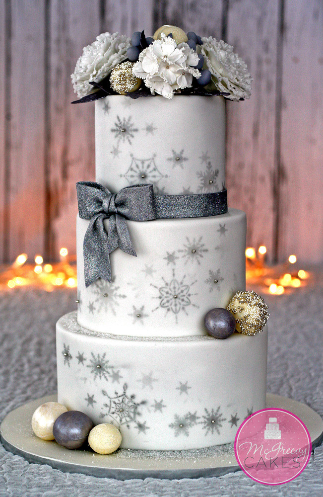 Winter Wonderland Wedding Cakes
 WEDDING CAKES McGreevy Cakes