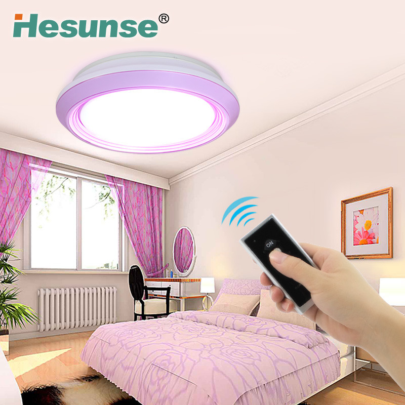 Wireless Living Room Lights
 He Sen modern intelligent LED wireless remote control