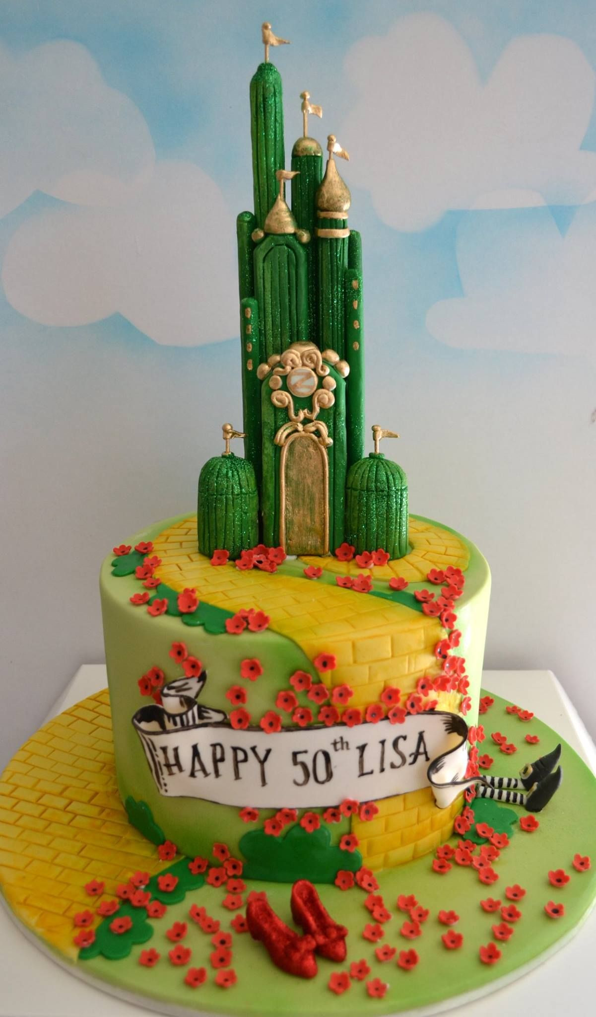 Wizard Of Oz Birthday Cake
 creative snacks wizard of oz Buscar con Google