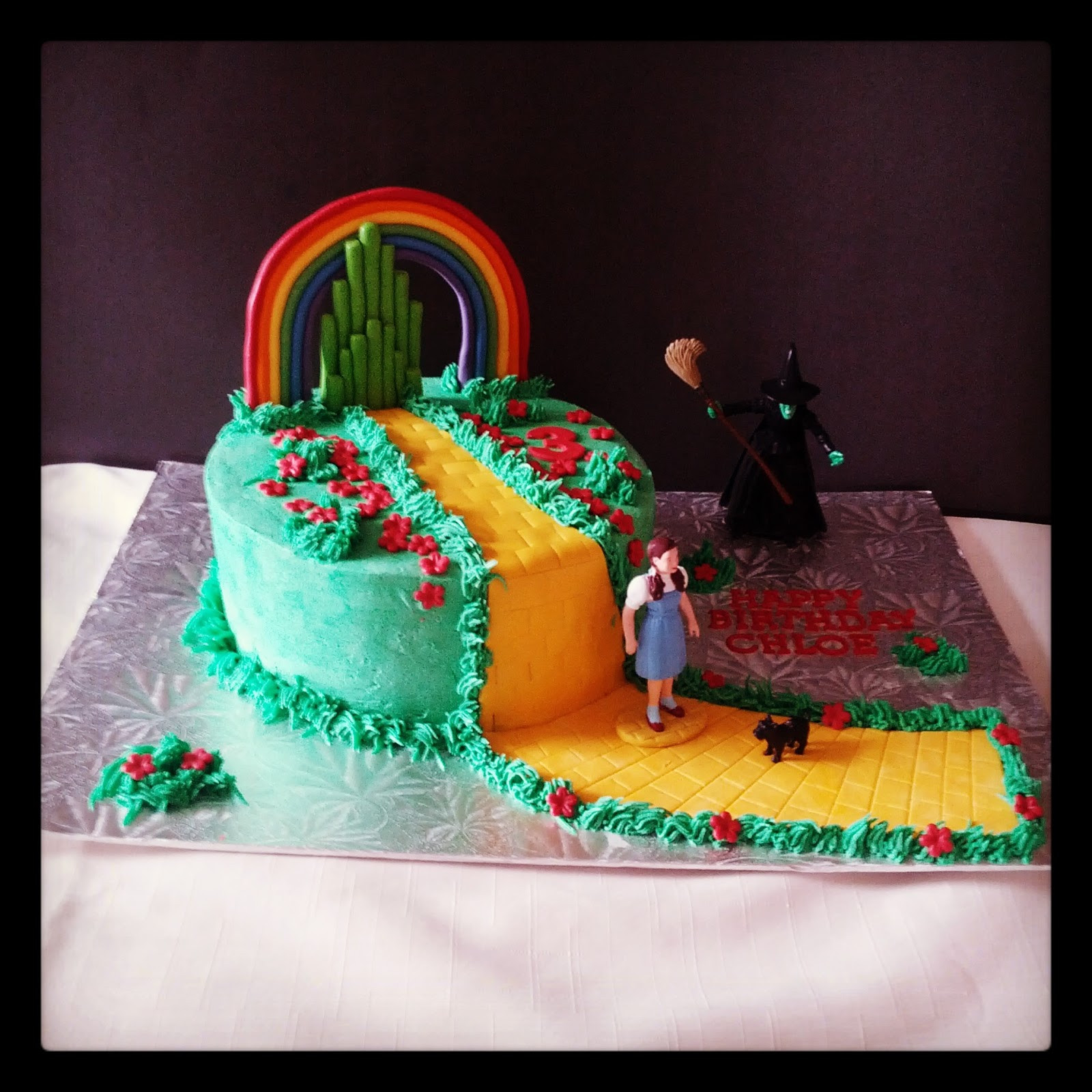 Wizard Of Oz Birthday Cake
 Second Generation Cake Design Wizard of Oz Birthday Cake