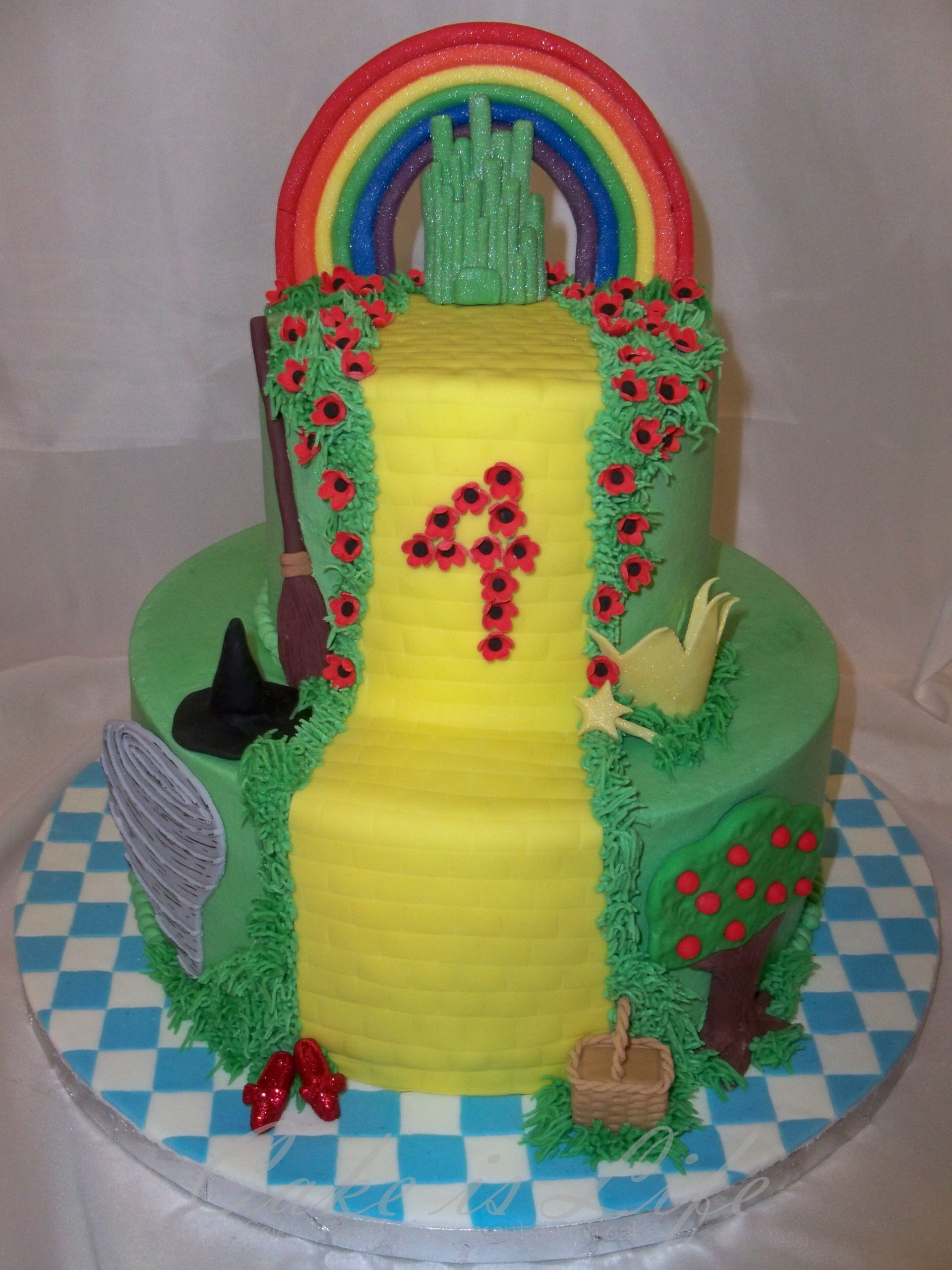 Wizard Of Oz Birthday Cake
 Wizard of Oz Birthday Cake v 1