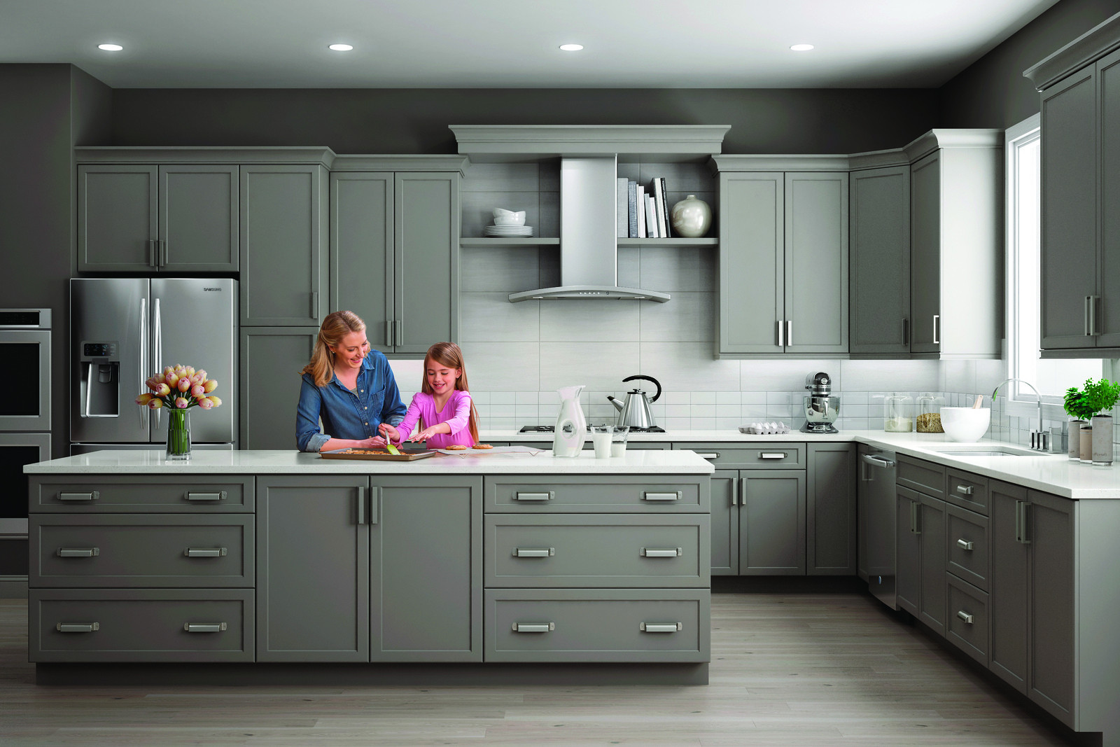 Wolf Kitchen Cabinets
 HAVEN WOLF TRANSITION BJ Floors and Kitchens