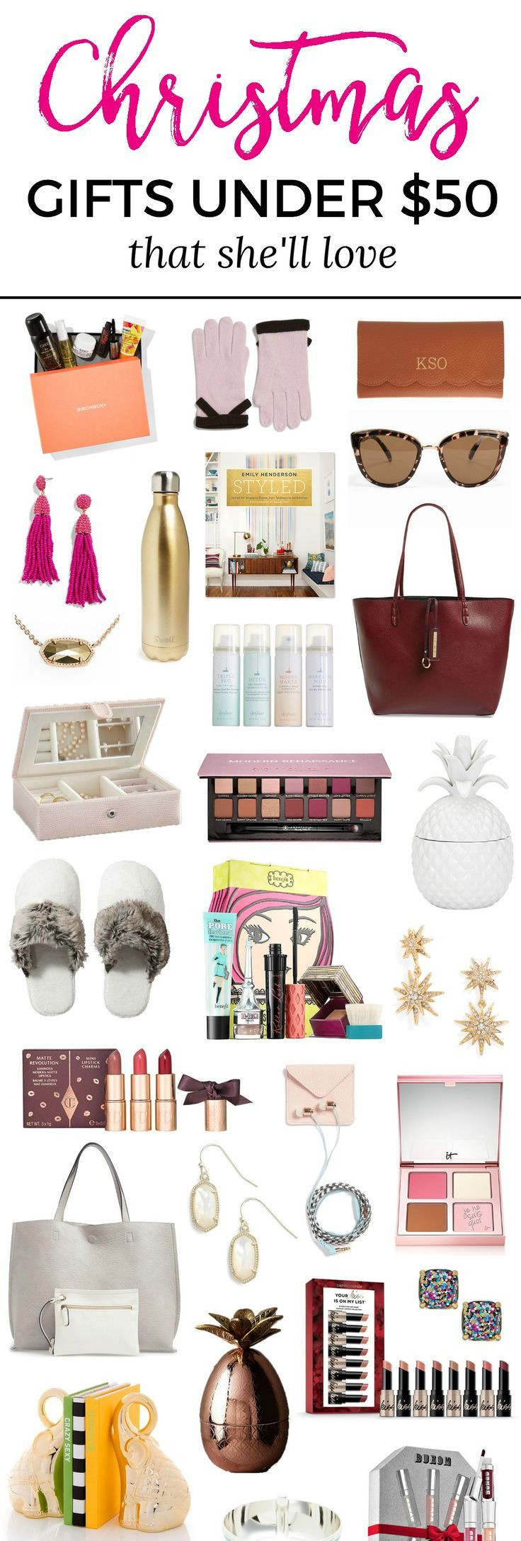 Women Birthday Gifts
 The best Christmas t ideas for women under $50 You won