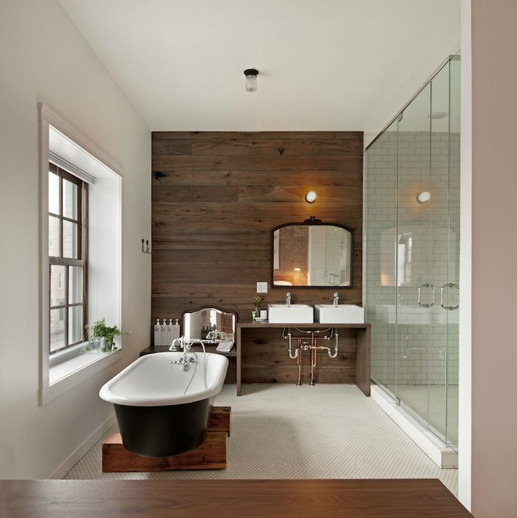 Wood Accent Wall Bathroom
 Wood accent wall Bathroom Reno