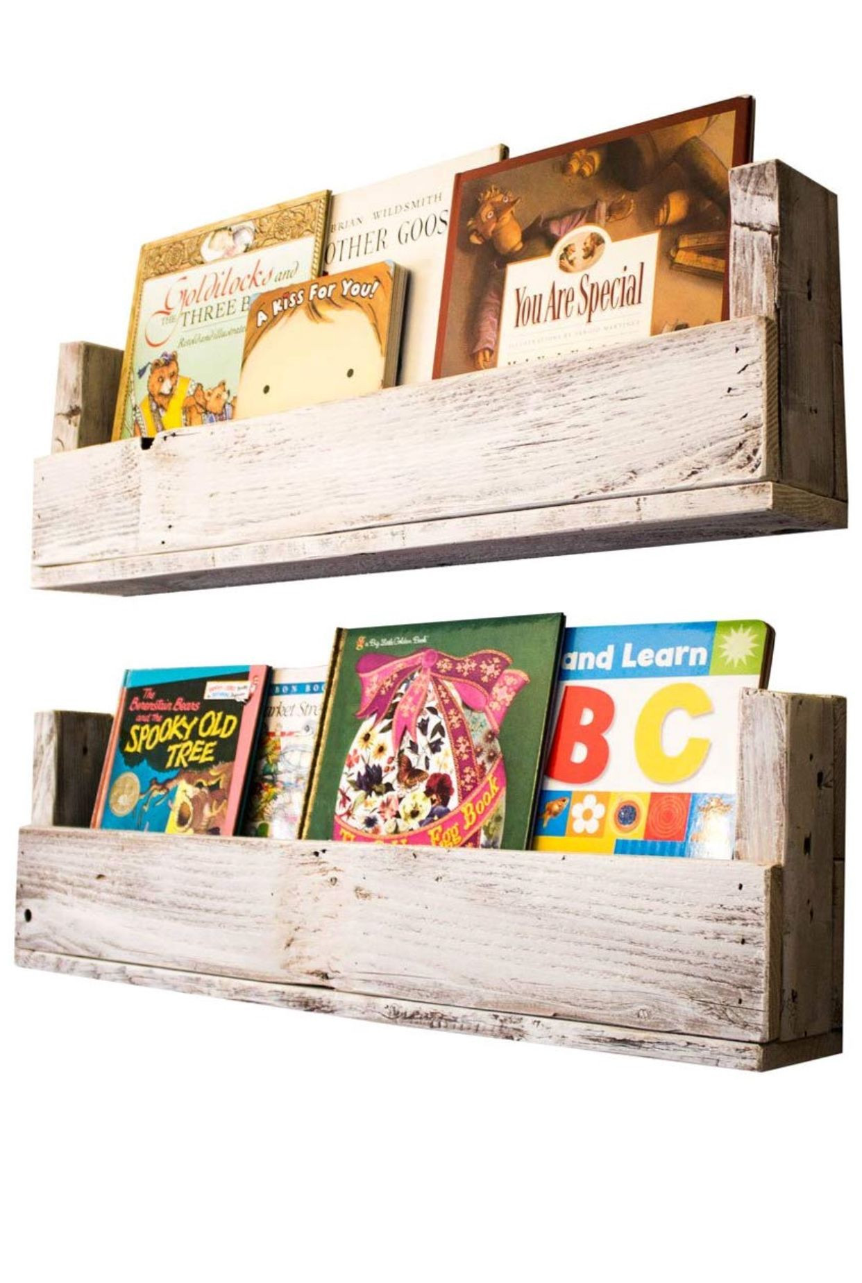 Wood Bookshelf DIY
 DIY make wooden shelves for her books