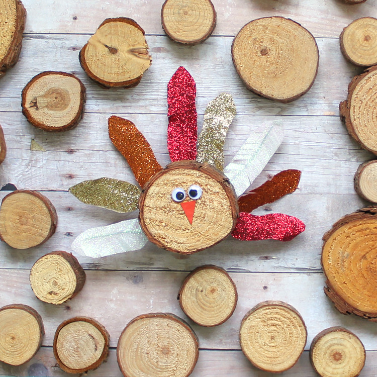 Wood Craft Ideas For Kids
 Thanksgiving Kids Crafts The Crafting Chicks