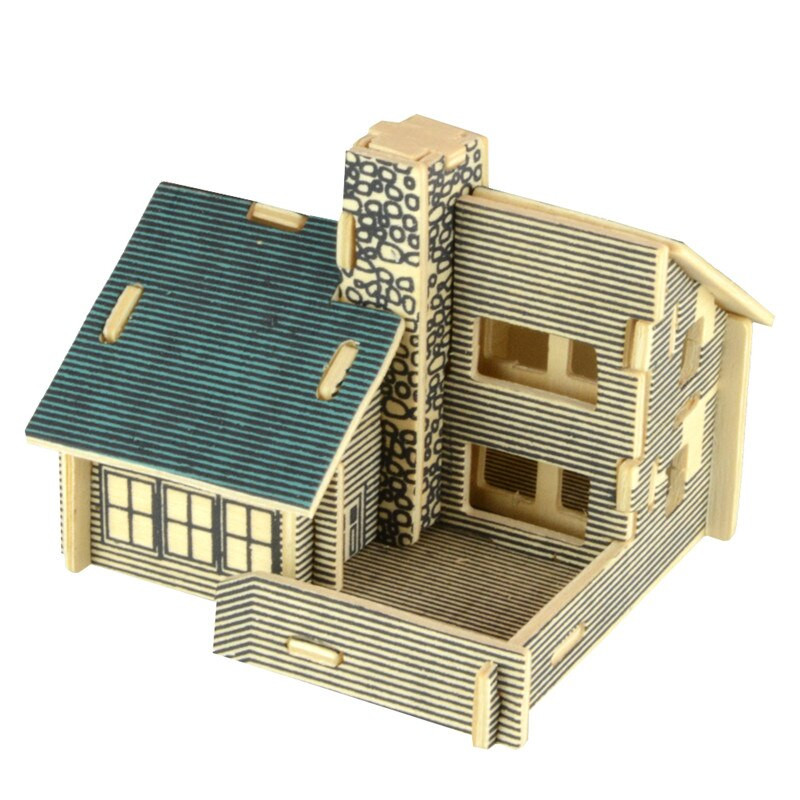 Wood Craft Kits For Kids
 Starz 3D Wooden Villa House Puzzles Toys Static Model Wood