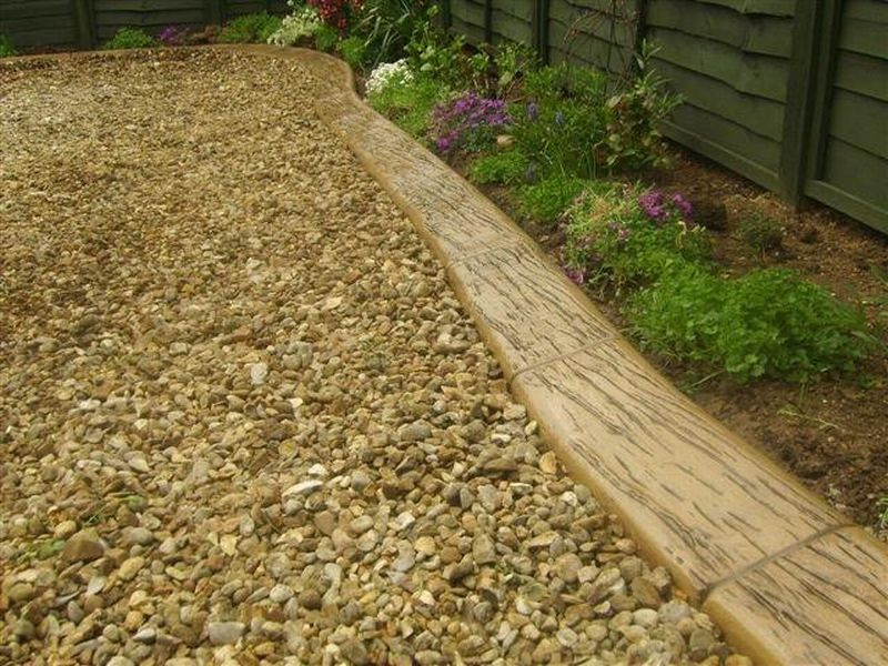 Wood Landscape Edging
 Garden Lawn Edging Garden Border Edging and Lawn Edging