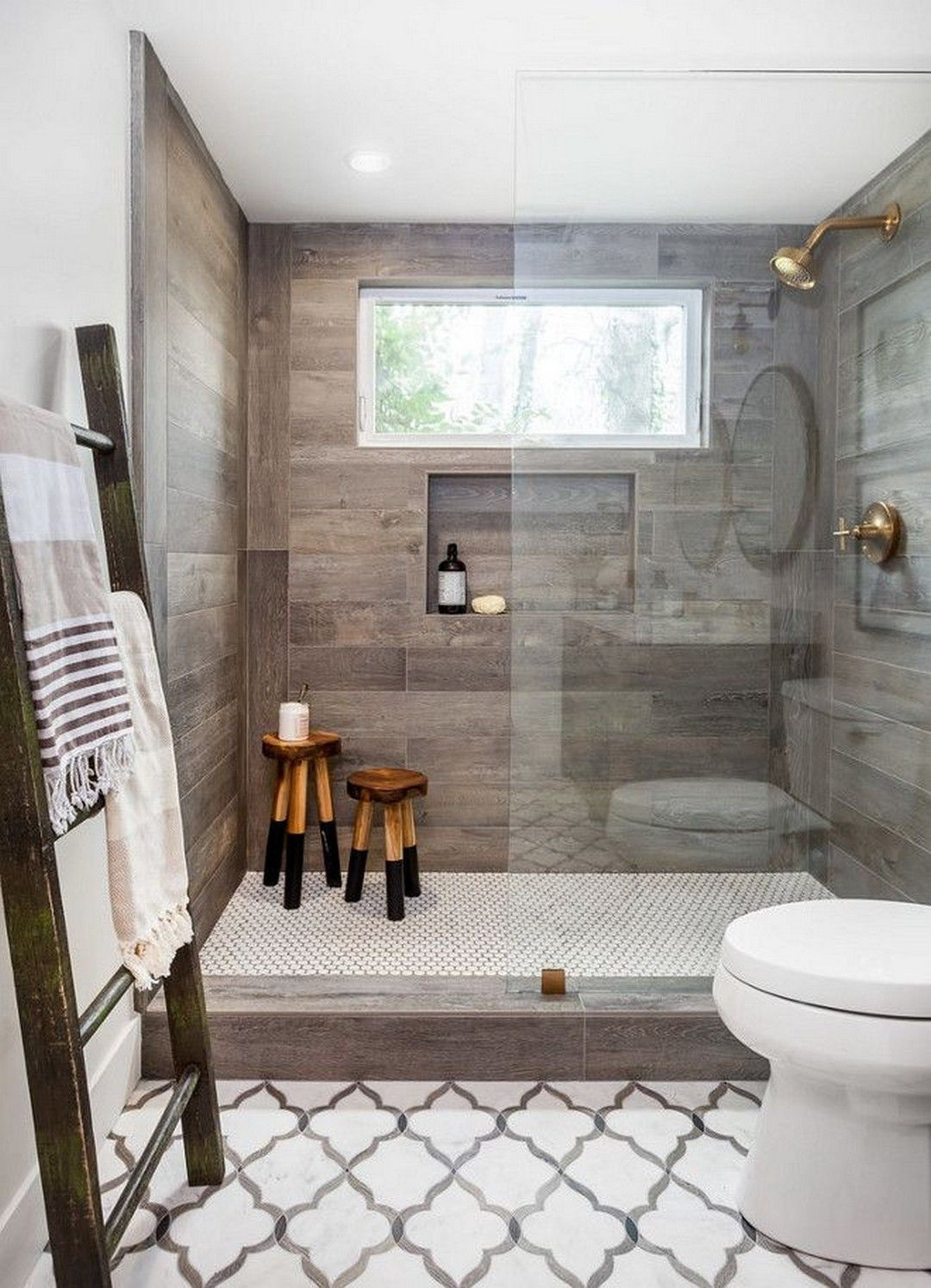 Wood Look Bathroom Tile
 15 Wood Tile Showers For Your Bathroom