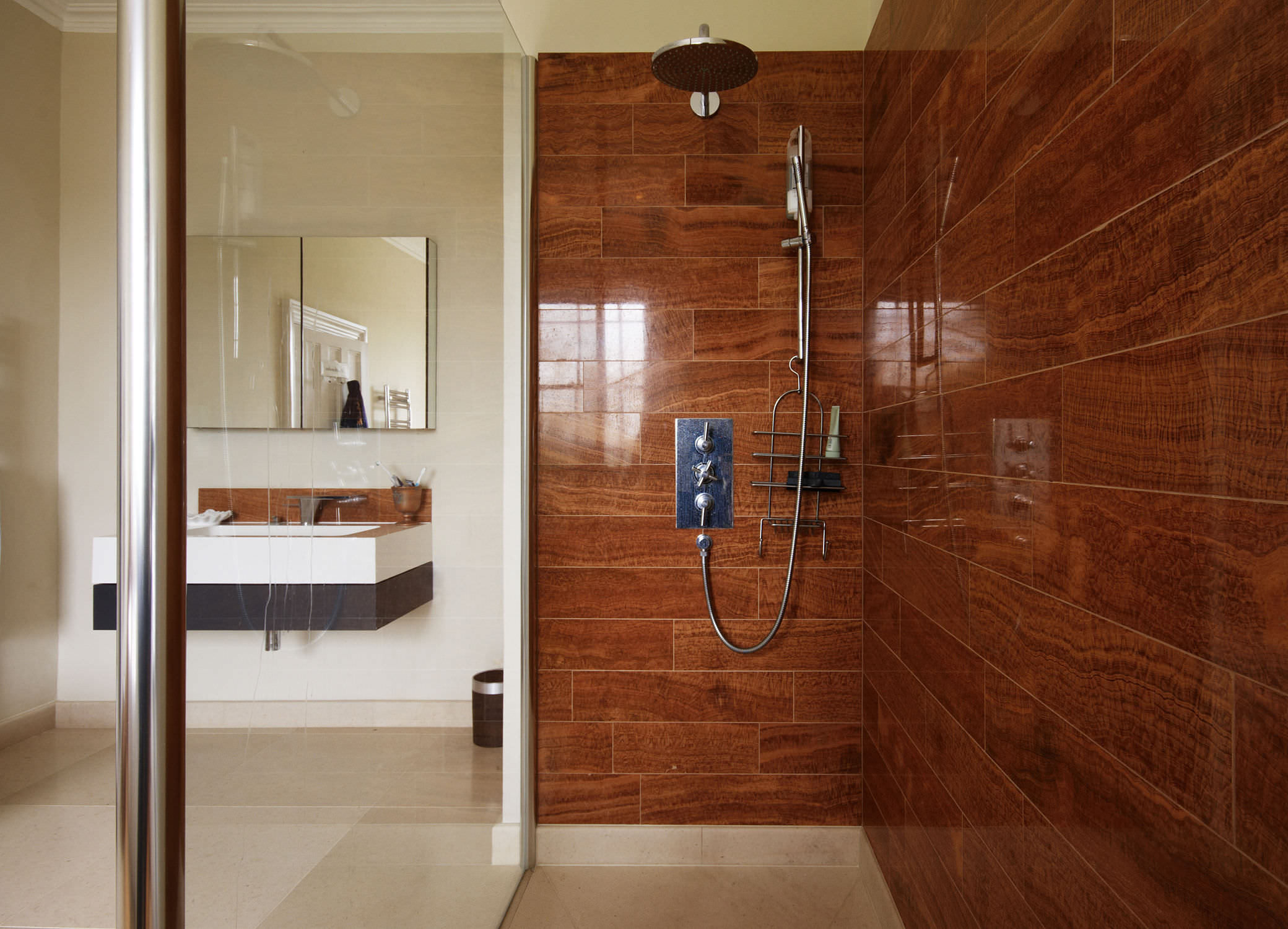 Wood Look Bathroom Tile
 Wood look Tiles