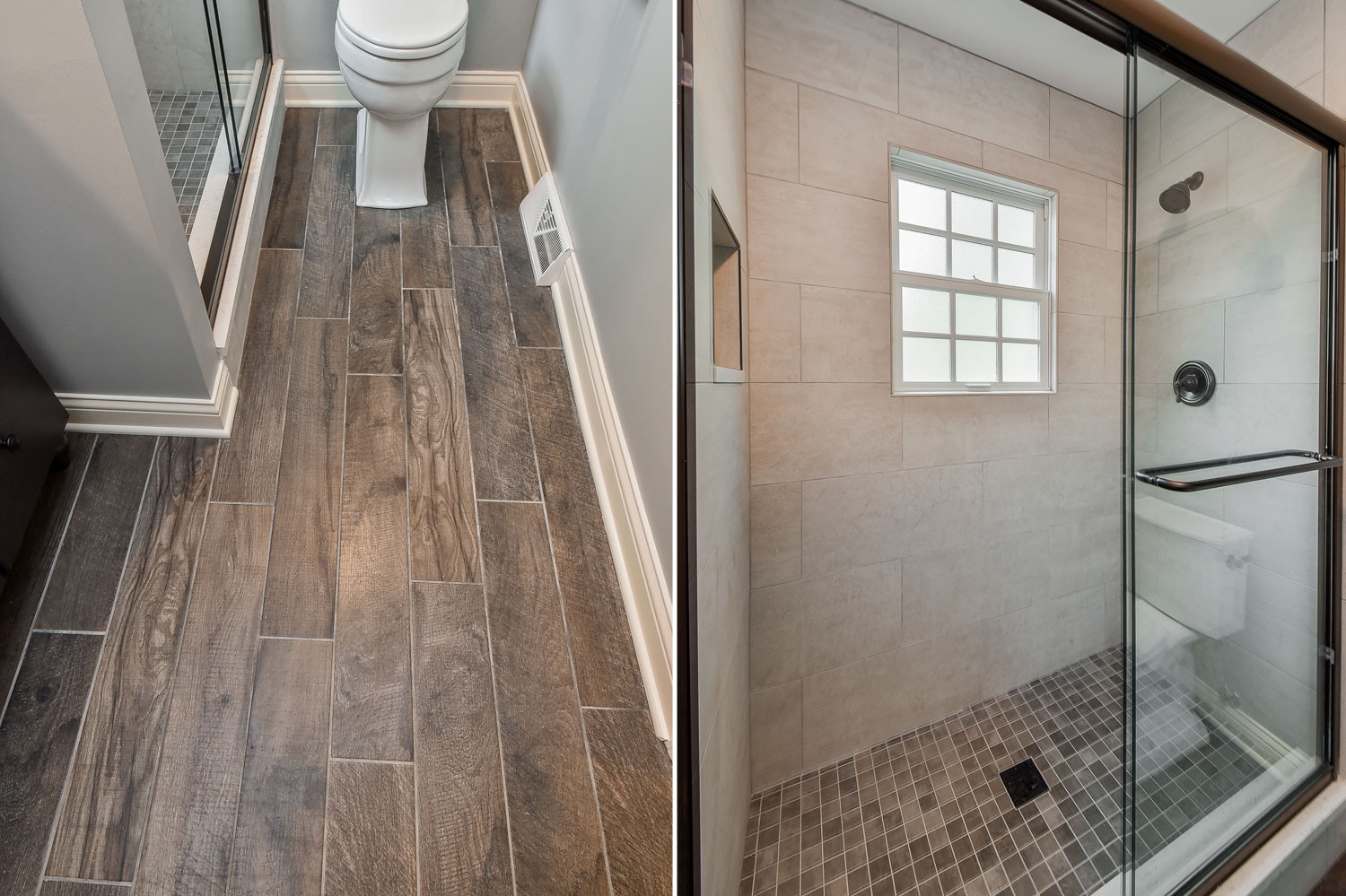 Wood Look Tile Bathrooms
 John & Paula s Bathroom Remodel