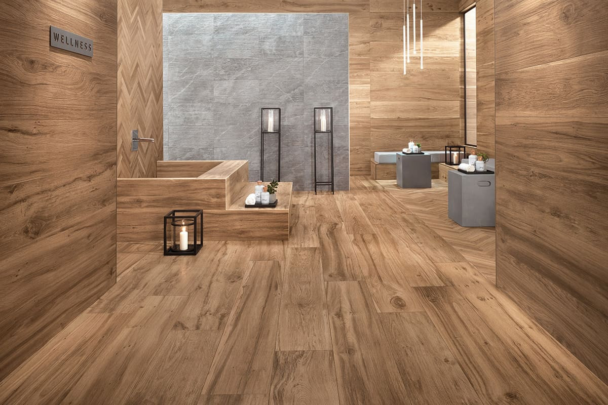 Wood Look Tile Bathrooms
 Wood Look Tile 17 Distressed Rustic Modern Ideas