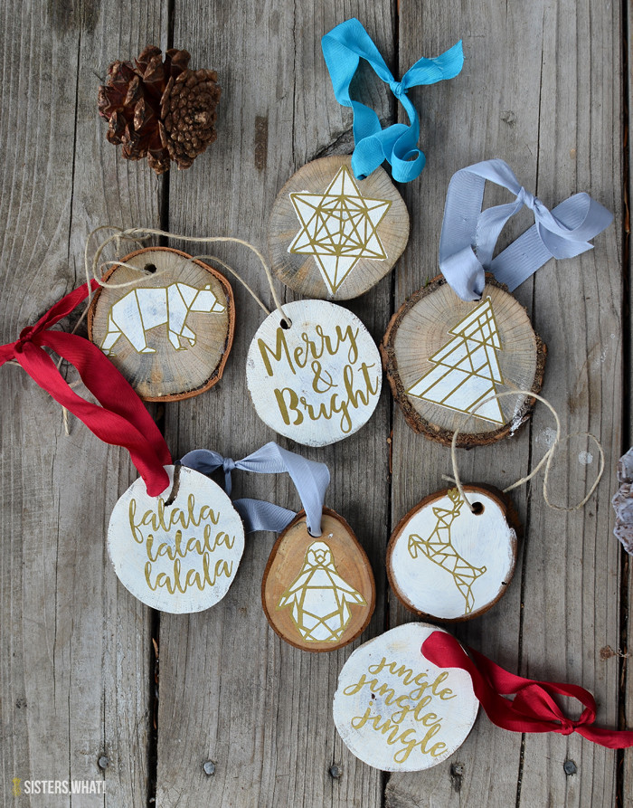 Wood Slices DIY
 11 DIY Wood Slice Christmas Ornaments To Make Shelterness