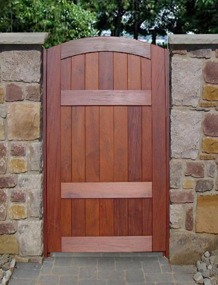 Wooden Backyard Gates
 patio gate door