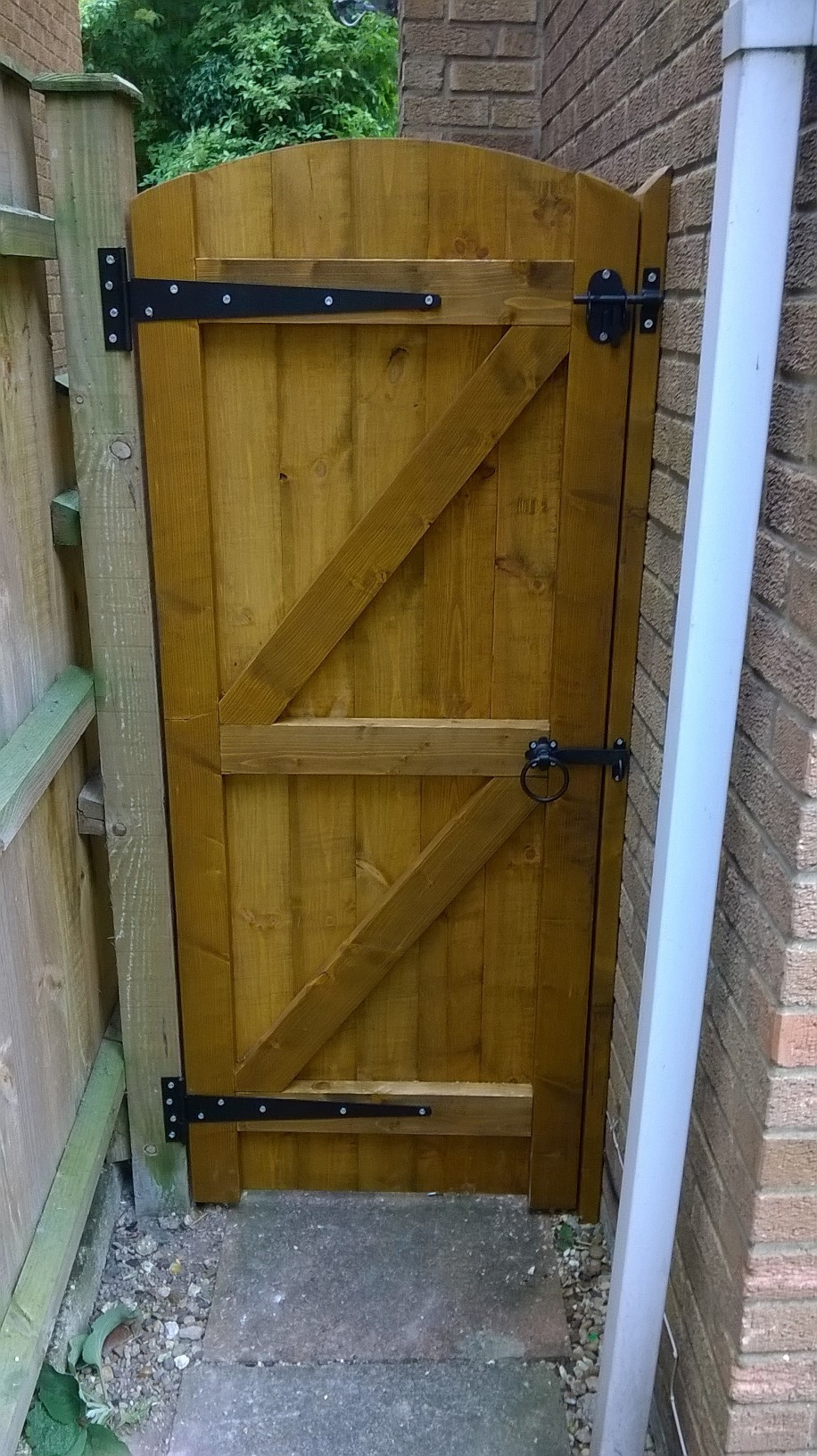 Wooden Backyard Gates
 Wooden Garden Gates 900mm Full E Timber Products