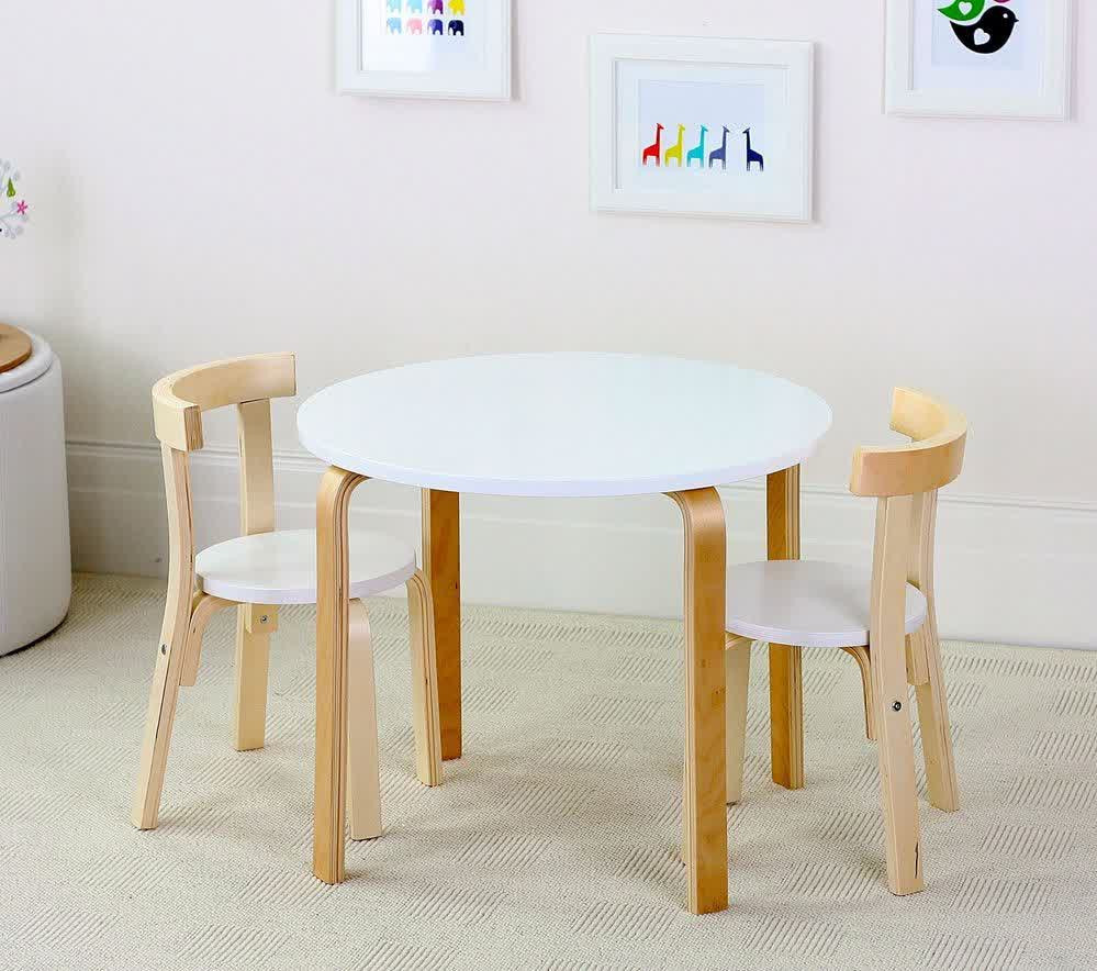 Wooden Kids Table
 Wooden Table and Chairs for Kids – HomesFeed