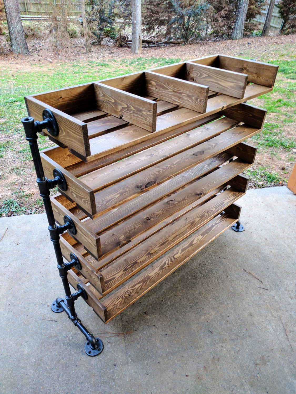 Wooden Shoe Rack DIY
 Handmade Reclaimed Cubbies Wood Shoe Stand Rack Organizer