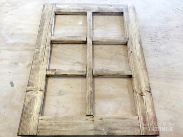 Wooden Window Frames DIY
 Remodelaholic