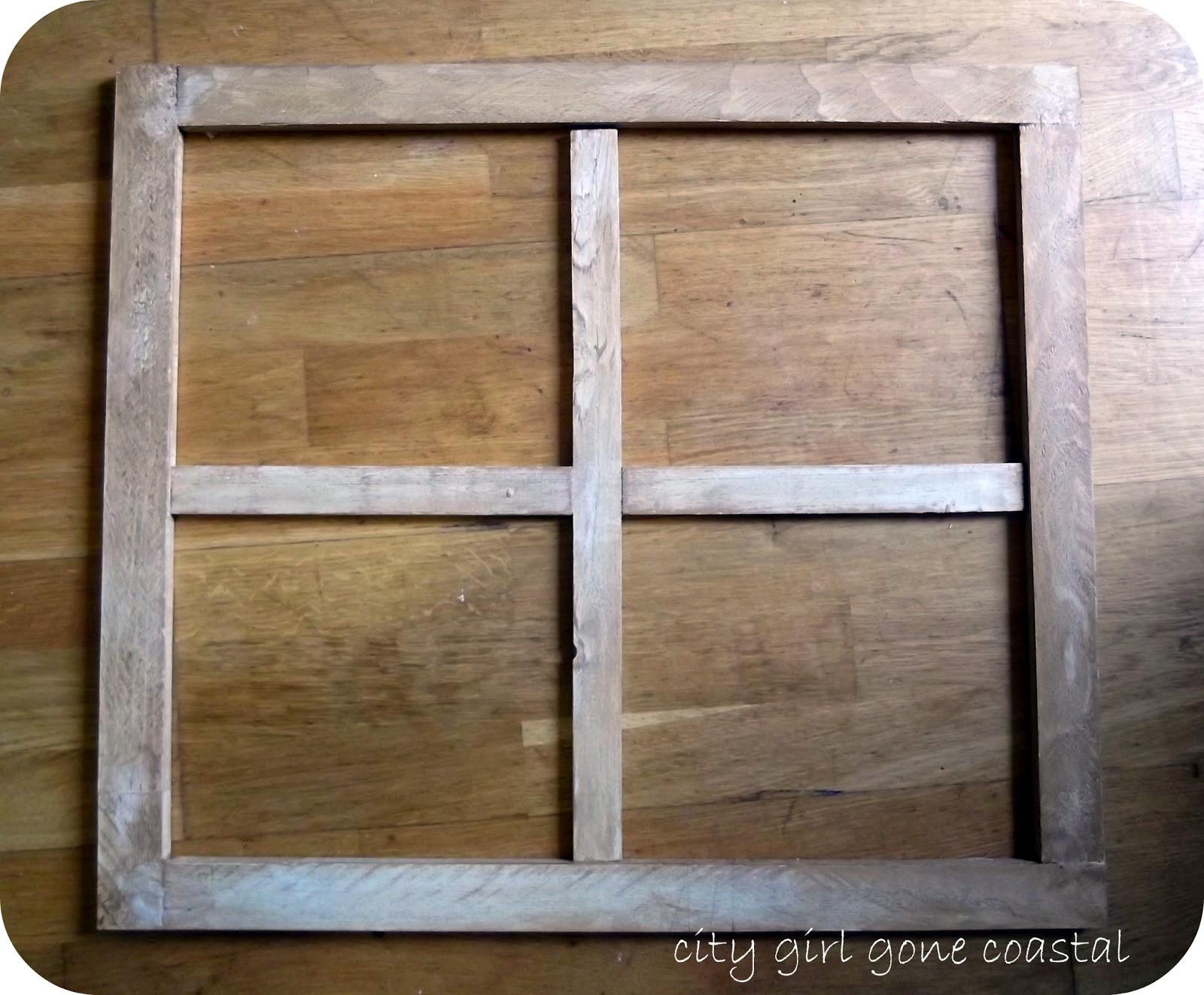Wooden Window Frames DIY
 Window Frame Refashion DIY