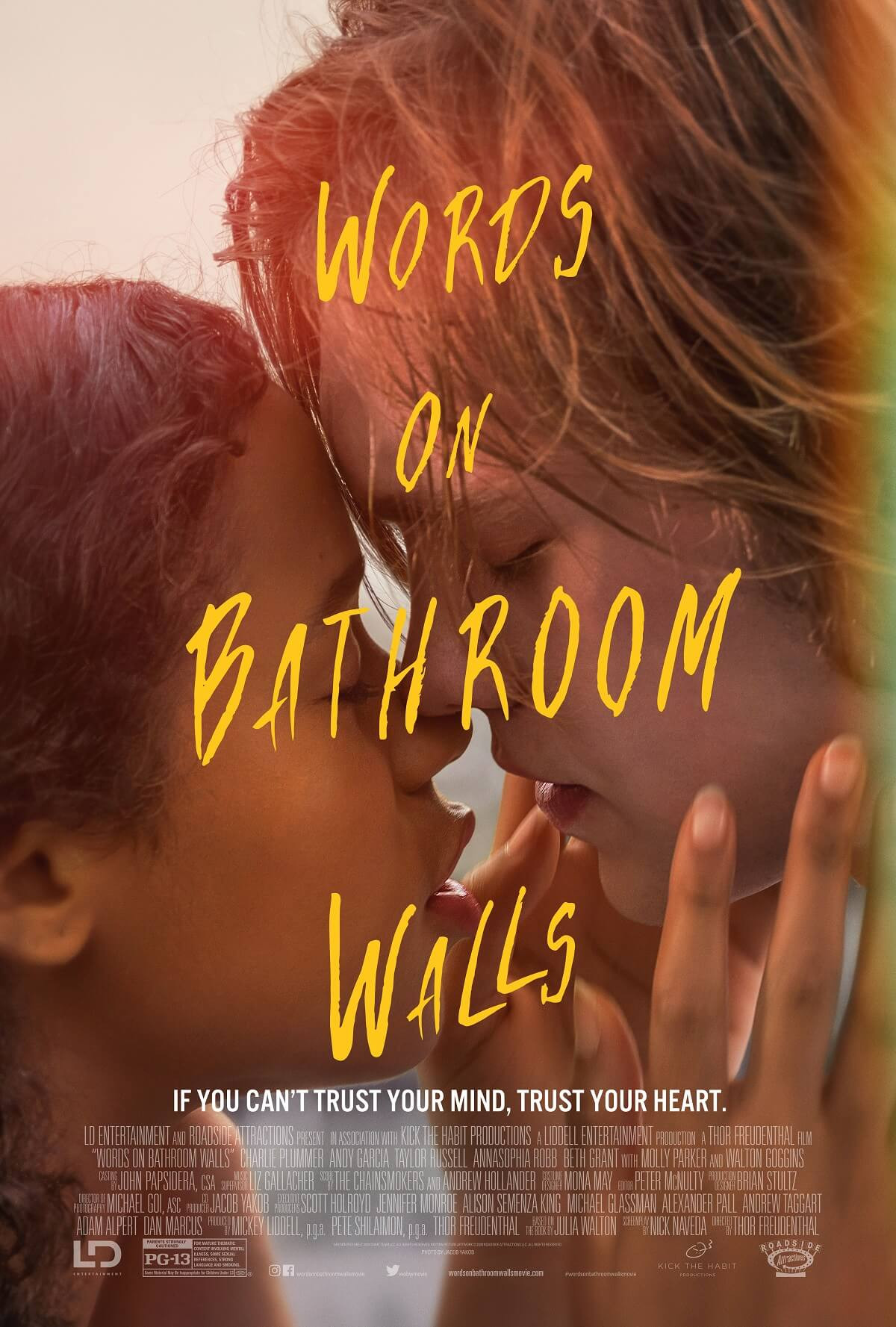 Words On Bathroom Walls
 Words on Bathroom Walls Trailer and Poster