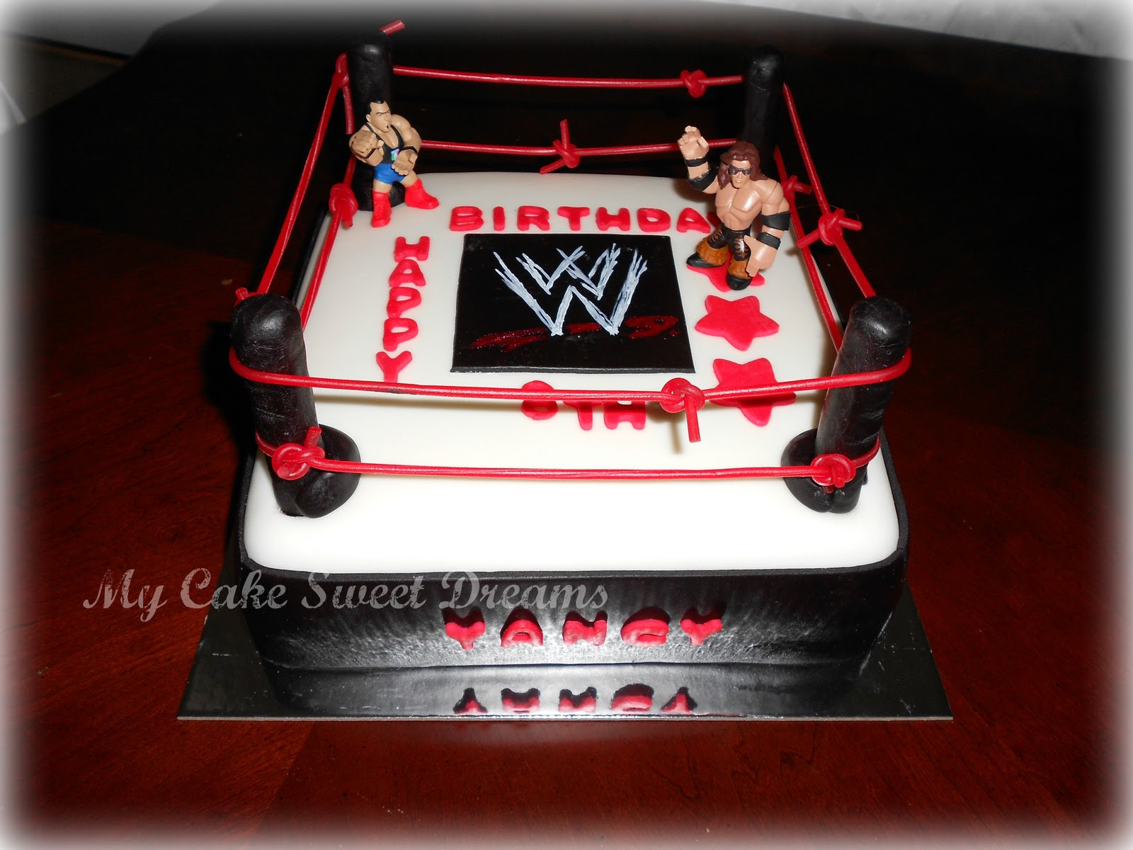 Wwe Birthday Cake
 My Cake Sweet Dreams WWE Cake