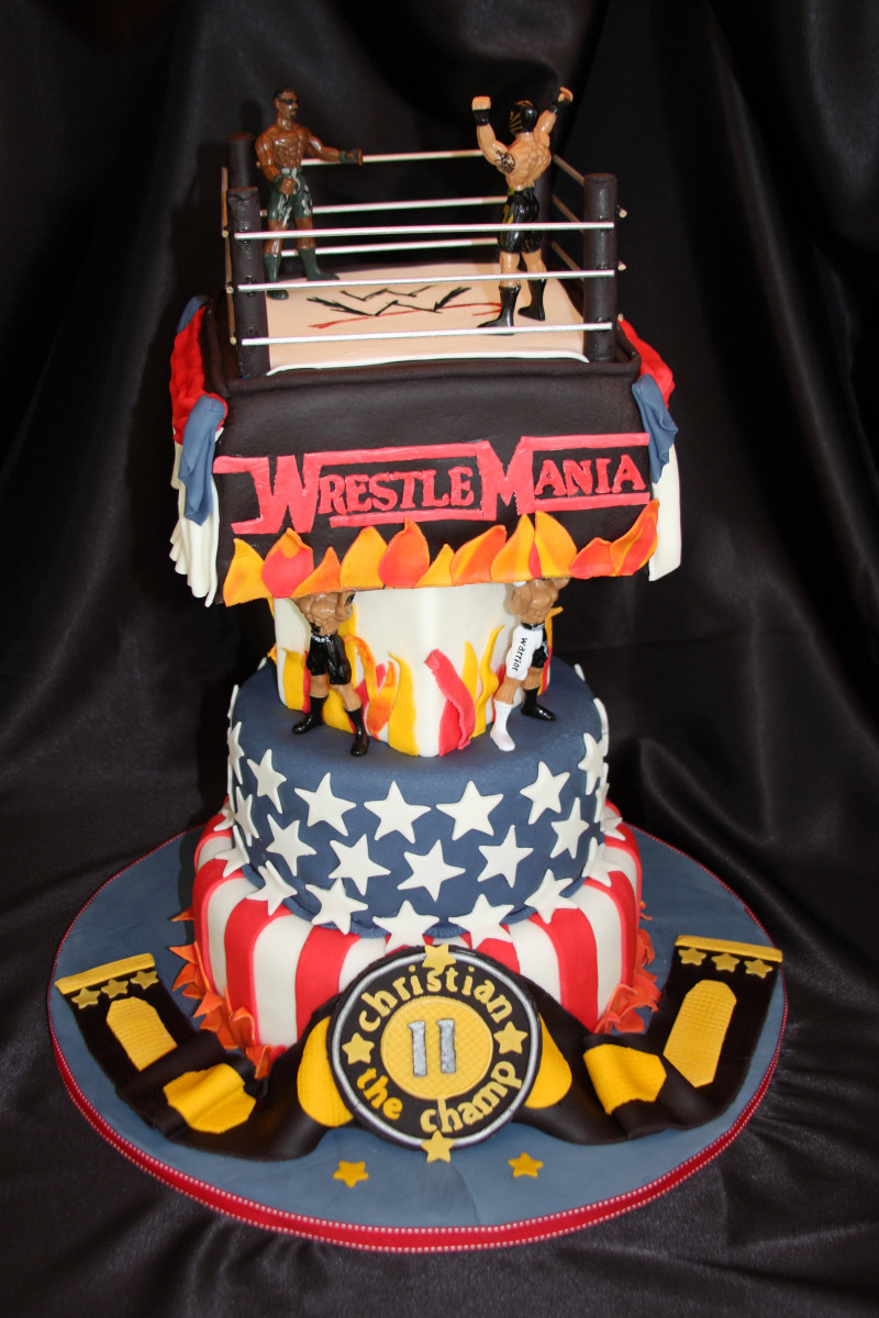 Wwe Birthday Cake
 WWE Birthday Party