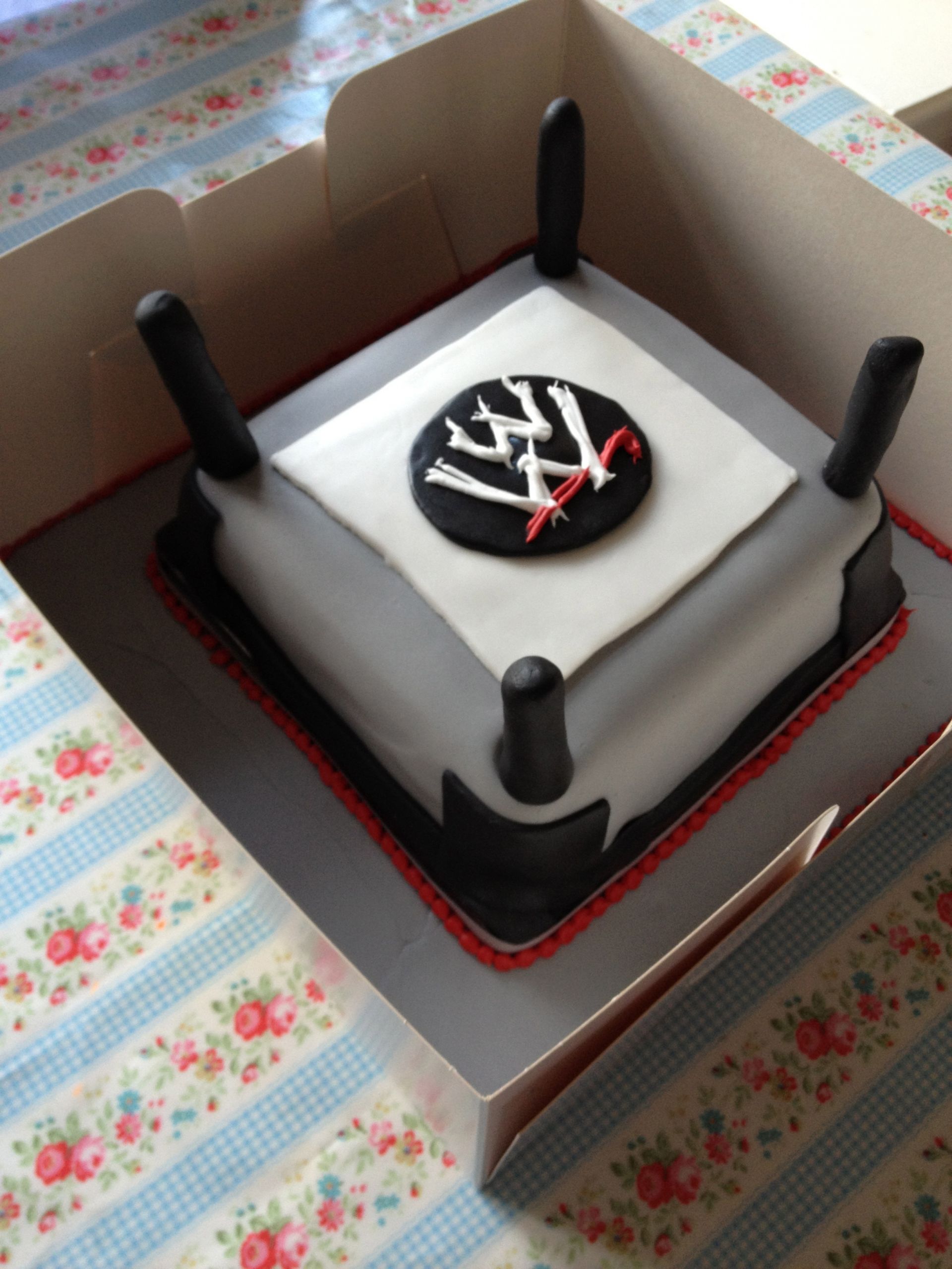 Wwe Birthday Cake
 WWE birthday cake