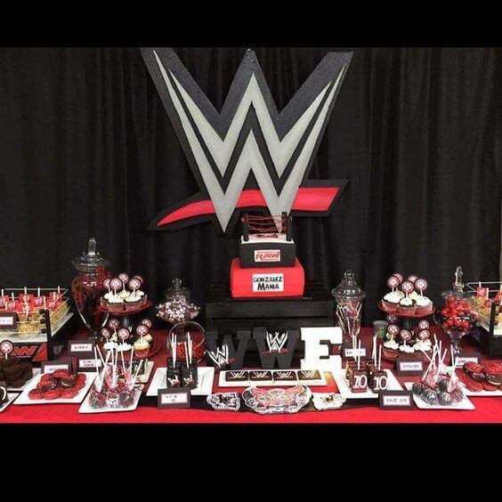 Wwe Birthday Decorations
 17 Wild WWE Birthday Party Ideas Spaceships and Laser Beams