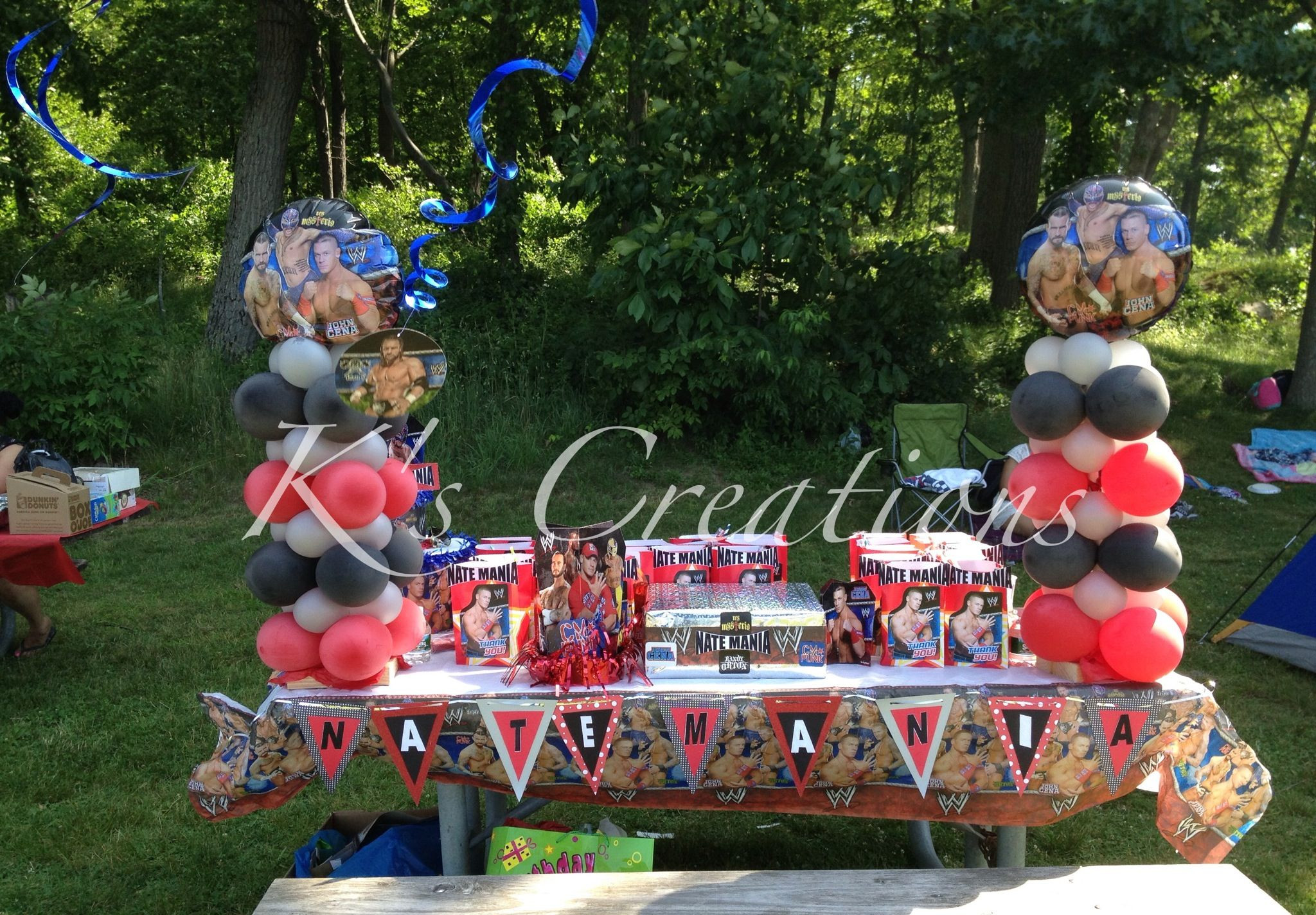 Wwe Birthday Decorations
 Wwe balloons wwe birthday party wwe birthday banner and