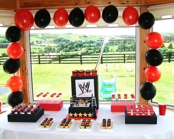 Wwe Birthday Decorations
 17 Wild WWE Birthday Party Ideas Spaceships and Laser Beams