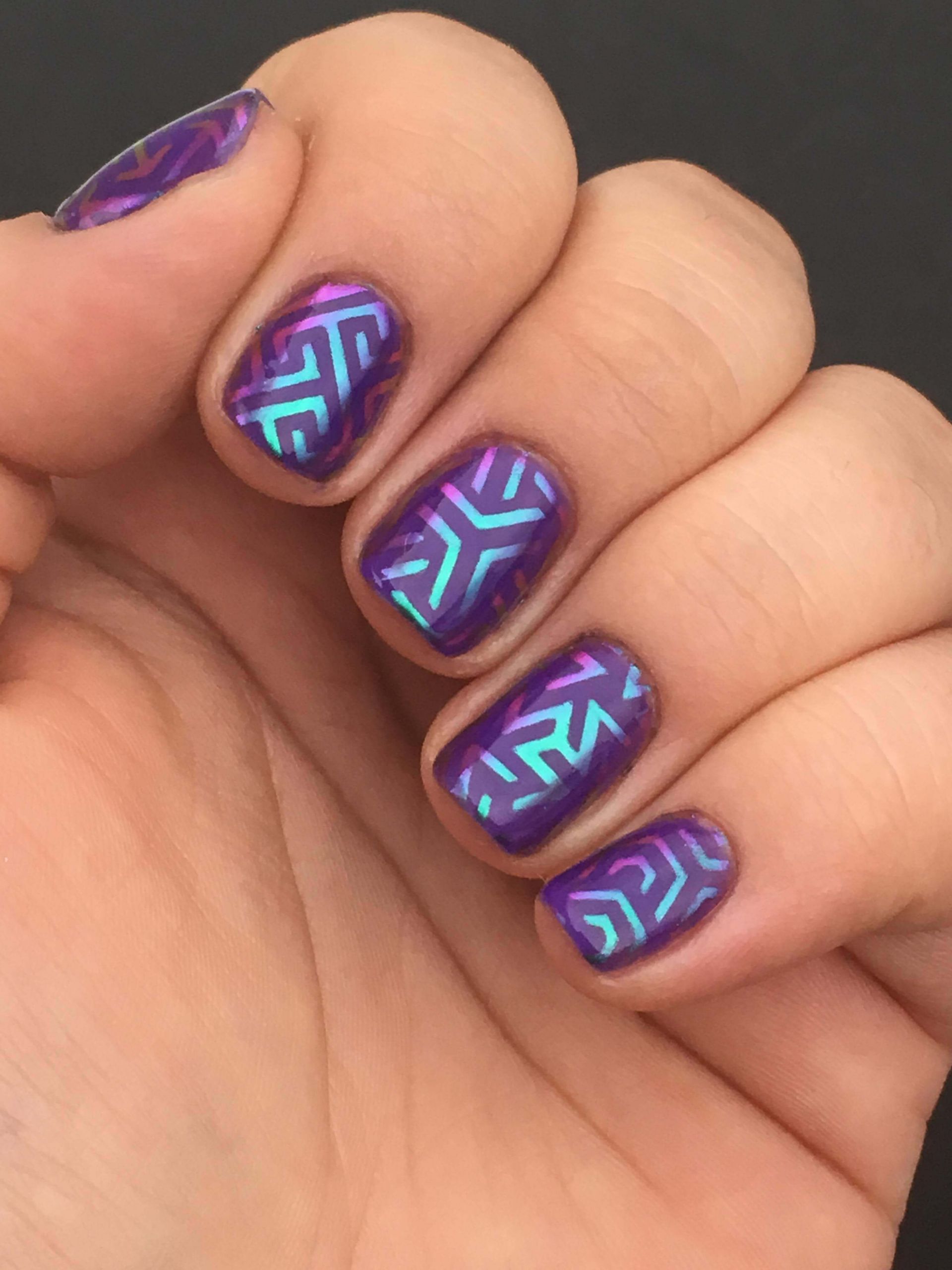 Www Nail Art
 Learn How To Make This Cool Geometric Nail Art With