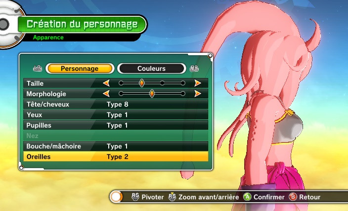 Xenoverse 2 Female Hairstyles
 Long hair for female Majin