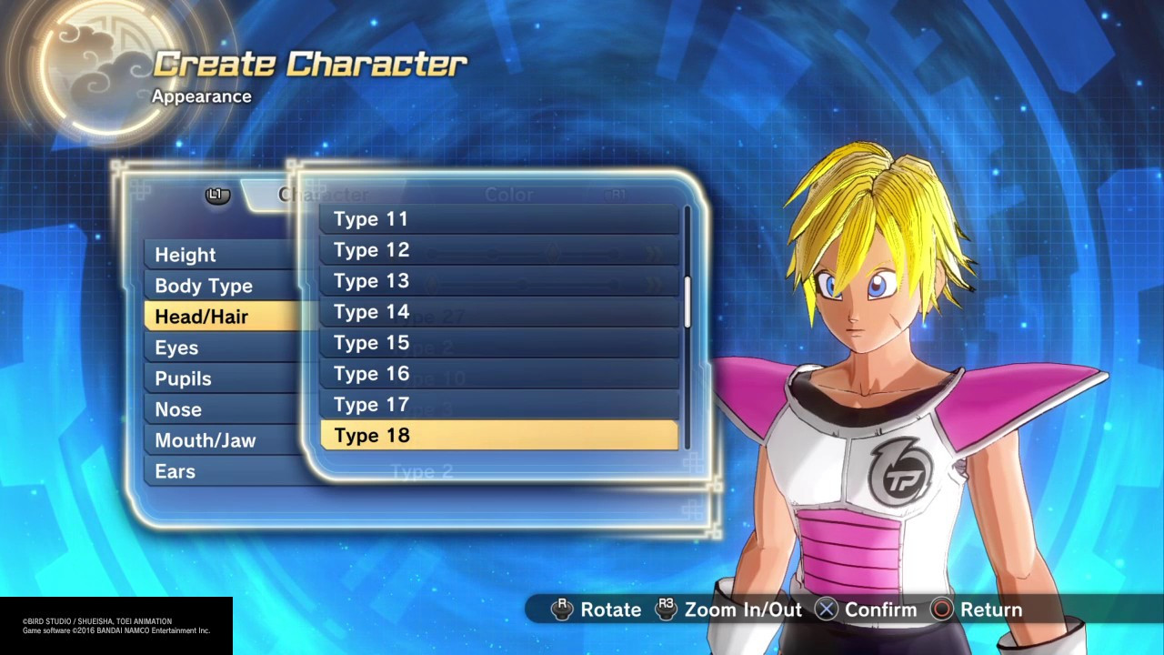 Xenoverse 2 Female Hairstyles
 All Girl Hairstyles DRAGON BALL XENOVERSE 2