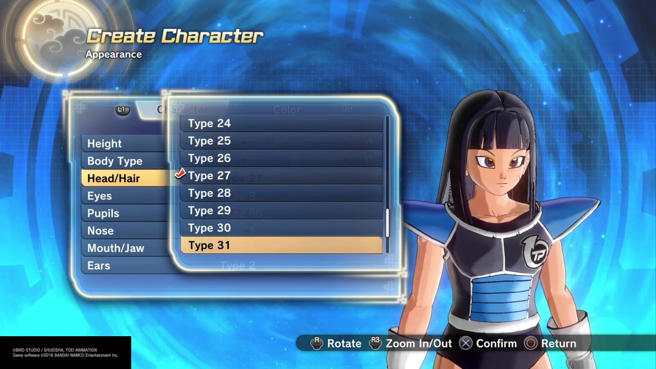 Xenoverse 2 Female Hairstyles
 DRAGON BALL XENOVERSE 2 new female hairstyle