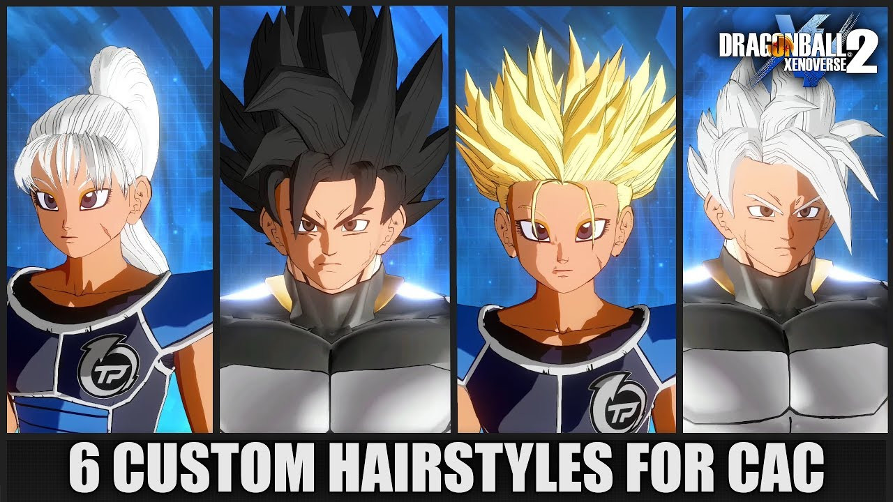 Xenoverse 2 Female Hairstyles
 6 New Hairstyles for Cac 2018