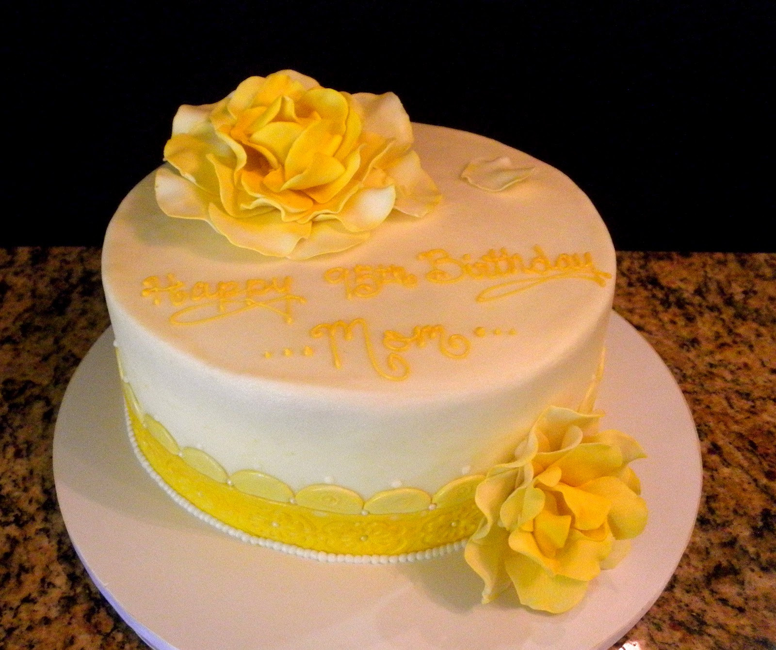 Yellow Birthday Cake
 Yellow Birthday Cake Recipe — Dishmaps