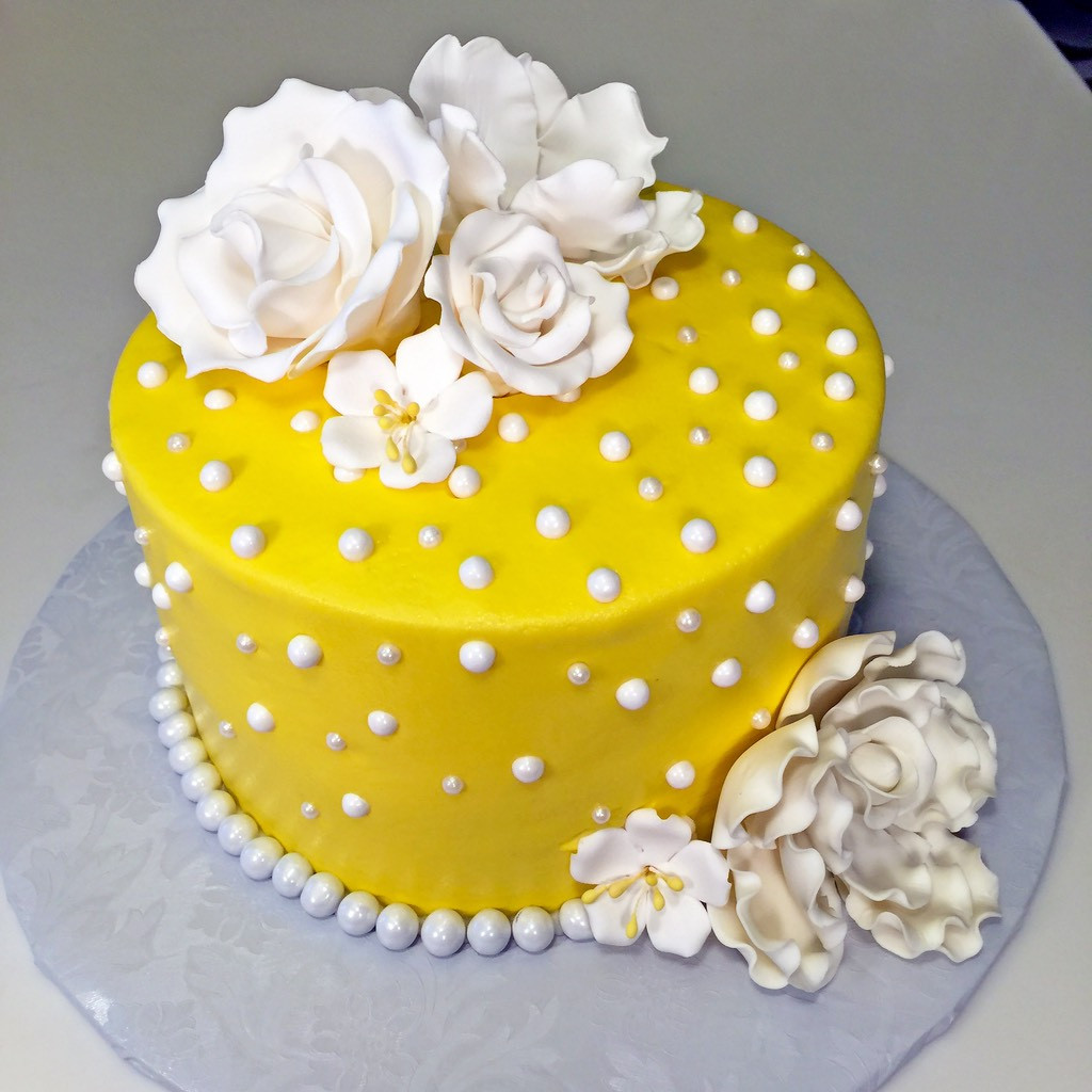 Yellow Birthday Cake
 Adult Birthday Cake Ideas