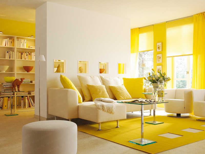 Yellow Living Room Ideas
 Yellow Room Interior Inspiration 55 Rooms For Your