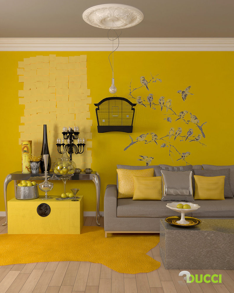 Yellow Living Room Ideas
 Yellow Room Interior Inspiration 55 Rooms For Your