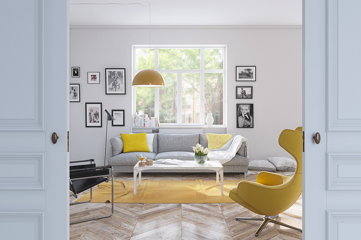 Yellow Living Room Ideas
 25 Gorgeous Yellow Accent Living Rooms