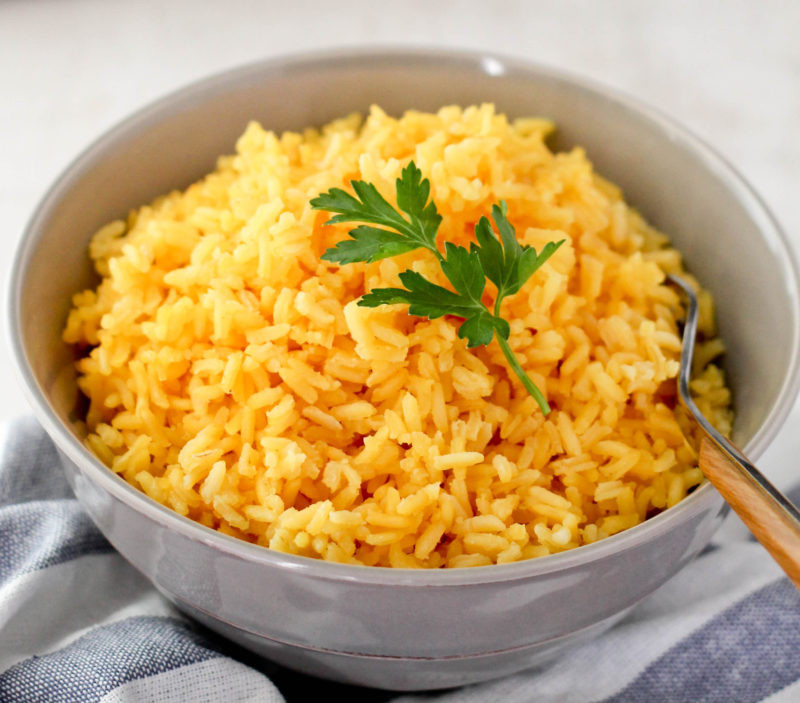 Yellow Mexican Rice
 5 INGREDIENT YELLOW RICE Jehan Can Cook