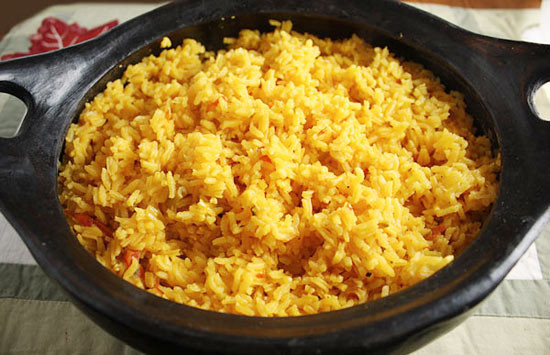 Yellow Mexican Rice
 Latin Yellow Rice Skinnytaste