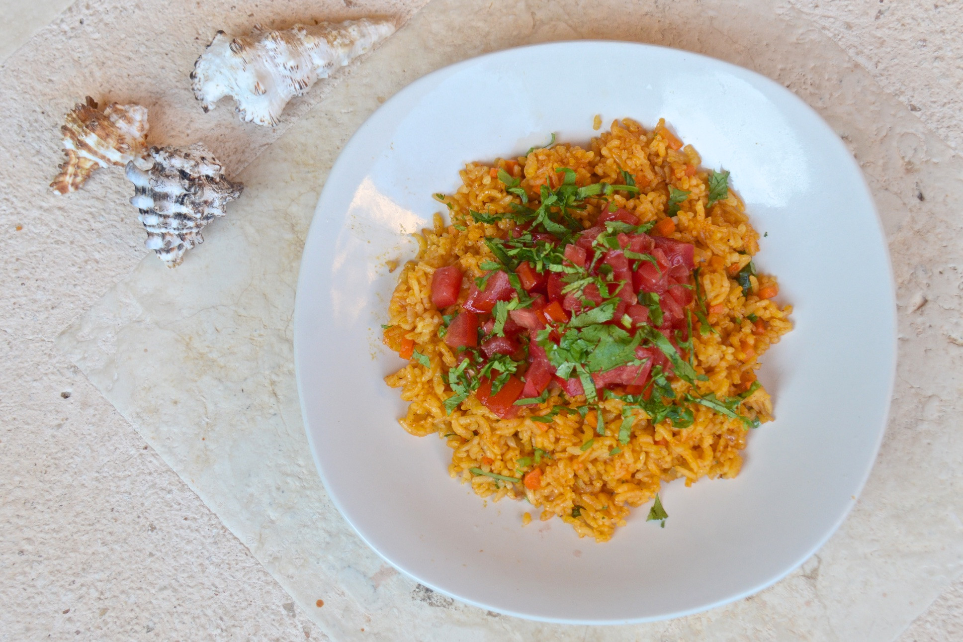 Yellow Mexican Rice
 Mexican yellow rice with achiote