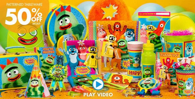 Yo Gabba Gabba Birthday Decorations
 36 best Yo Gabba Gabba 1st Birthday Party Ideas images on