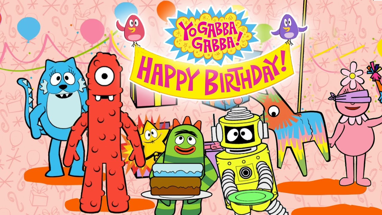 Yo Gabba Gabba Birthday Decorations
 Yo Gabba Gabba Birthday Party Games pinatas pressies