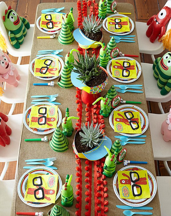 Yo Gabba Gabba Birthday Decorations
 Bright Yo Gabba Gabba Birthday Party For Your Kids